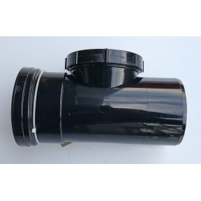110mm Black soil access pipe